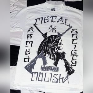 Metal Mulisha Mens MISPRINT Shirt. Size Small